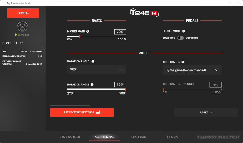 Mainstream racing sim esim thrustmaster T248R pedal wheel advanced.png